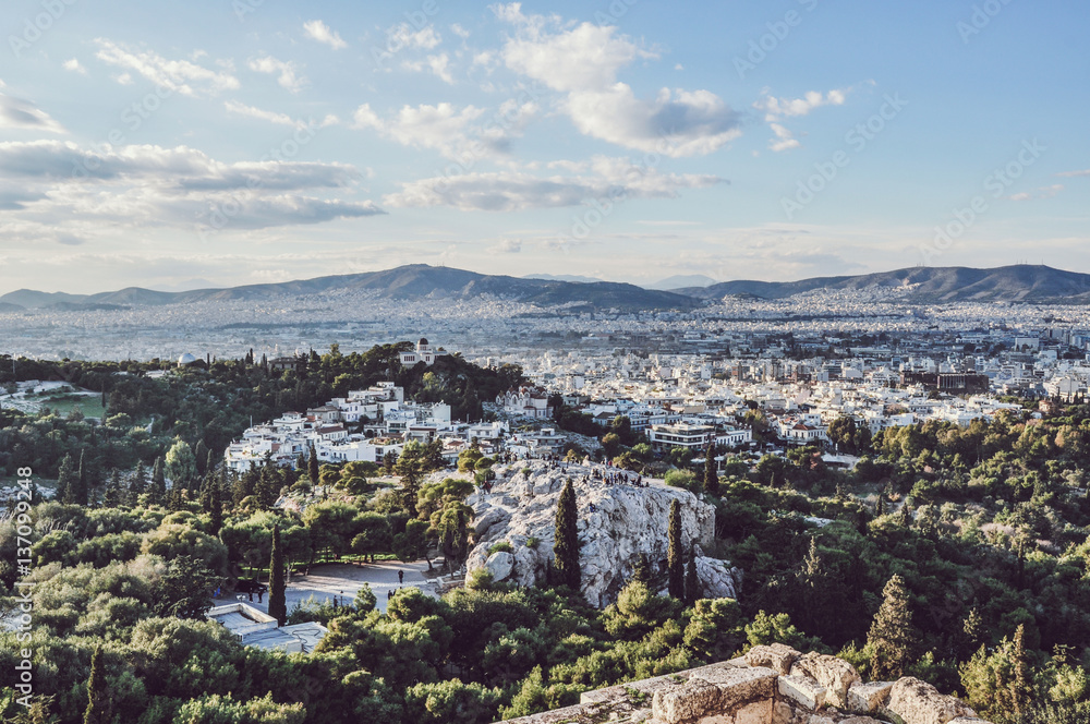 The Areopagus in Athens