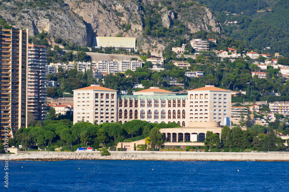 The Larvotto beach of Monaco