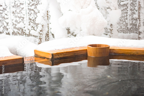 Japan hot spring