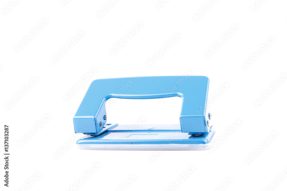 Paper puncher isolated on white background Paper puncher isolated on white background