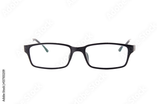 Eye glass isolated on white background