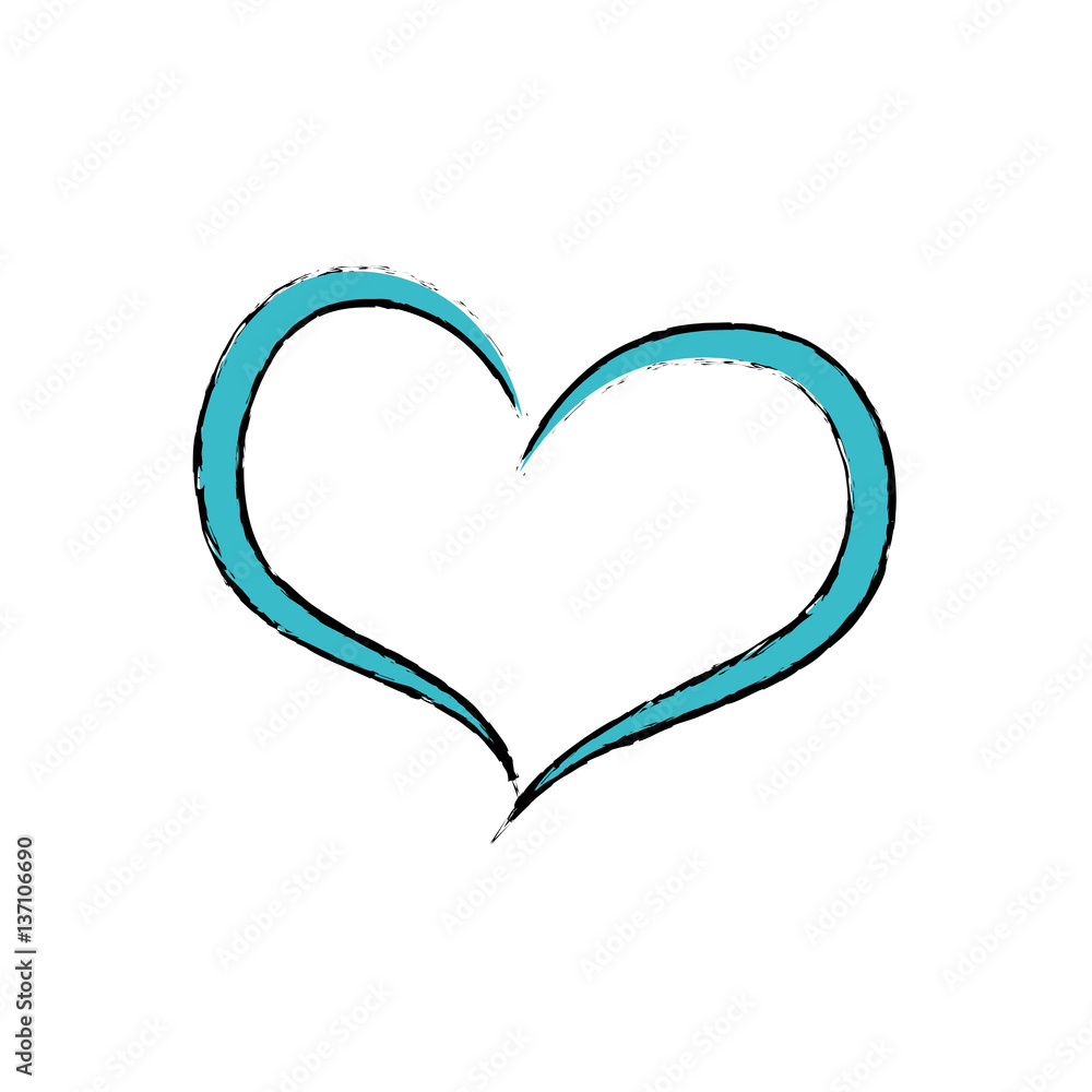 Heart and love icon vector illustration graphic design Heart and love icon vector illustration graphic design