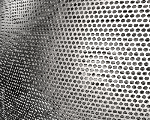Background metallic mesh