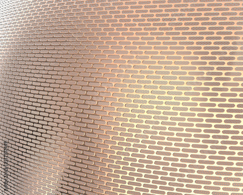 Background metallic mesh