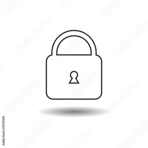  Lock symbol