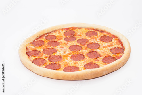 pizza, delicious, cheese, ham, ketchup, Italian, appetizing, for beer