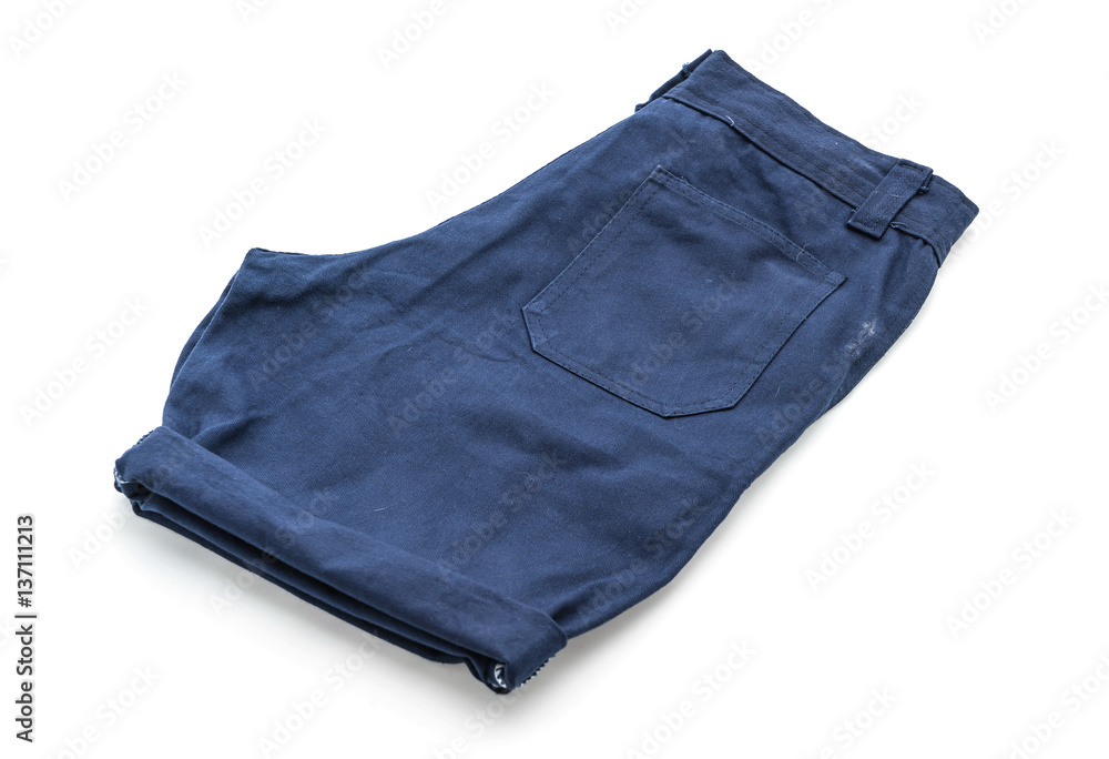 short pant on white short pant on white