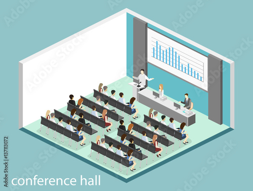 Business meeting in an office