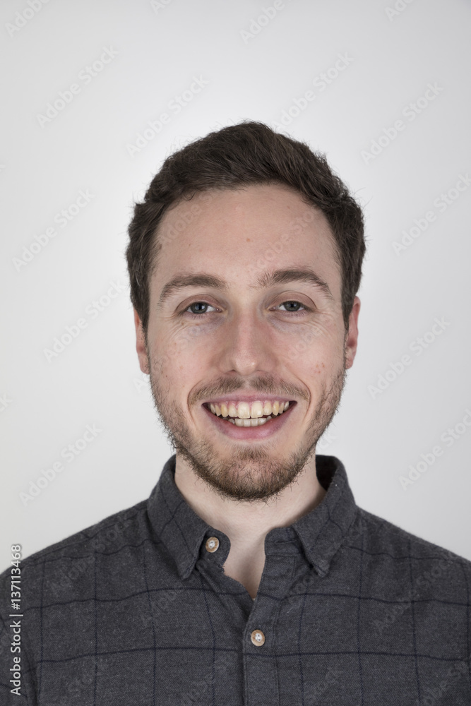 Obraz premium handsome young man with beard