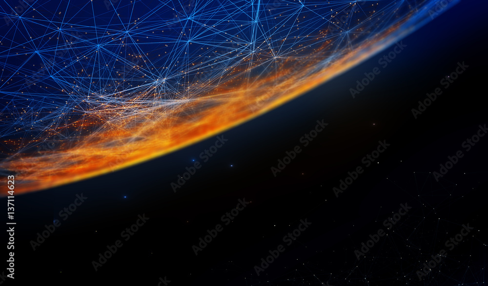 Technology background/Technology background abstract background with ...
