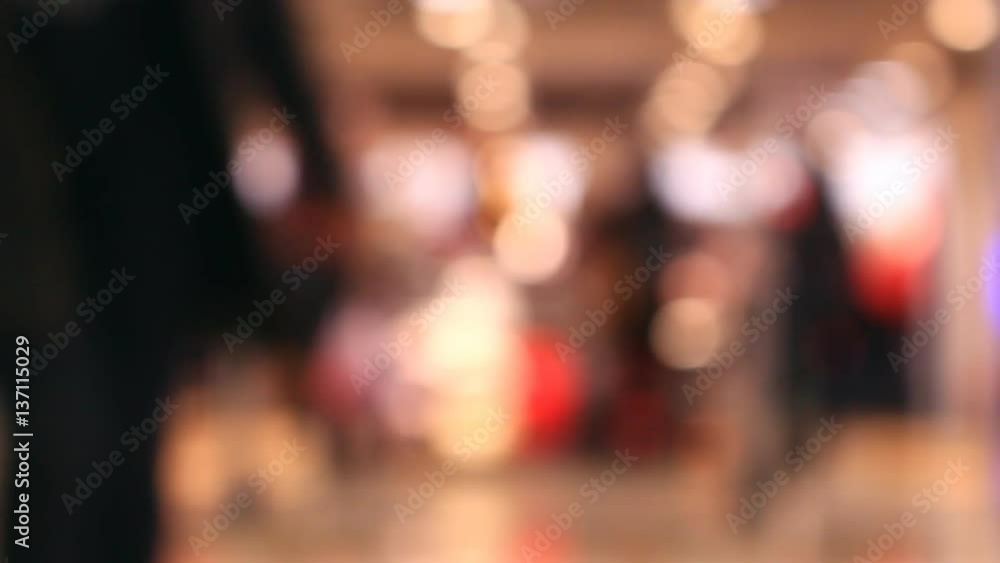 Out of focus background and unrecognizable people Out of focus background and unrecognizable people