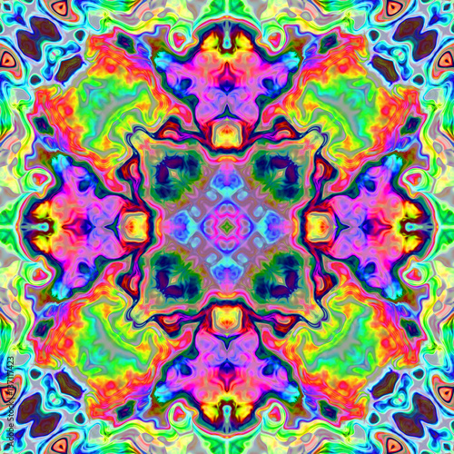 Colorful abstract background. Raster version.