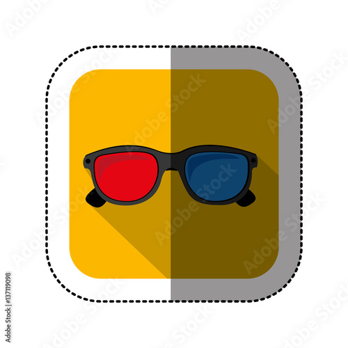 symbol short film icon image, vector illustration design