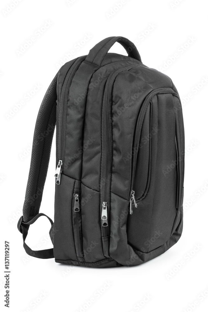 Black backpack Black backpack