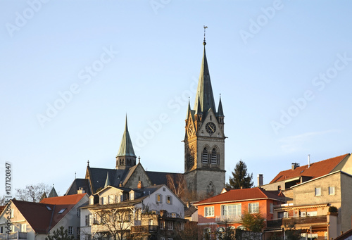 Church of St. Mary in Bad Homburg. Germany