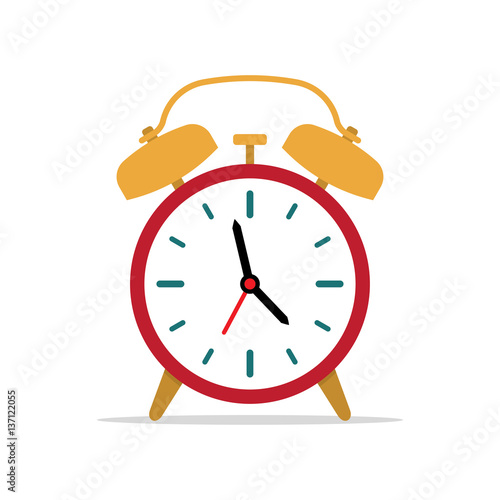 Alarm clock. vector illustration