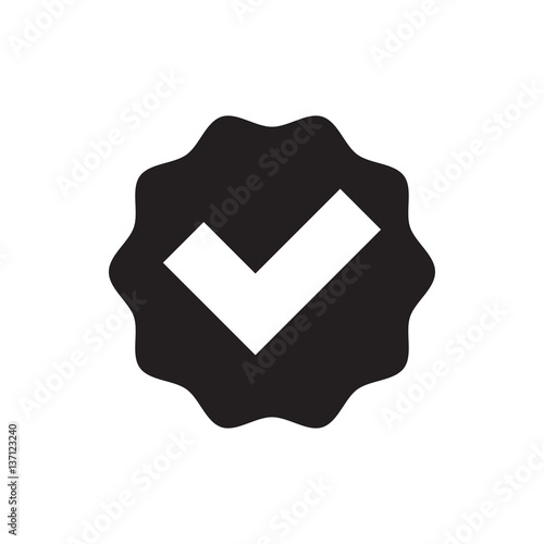 tick icon illustration