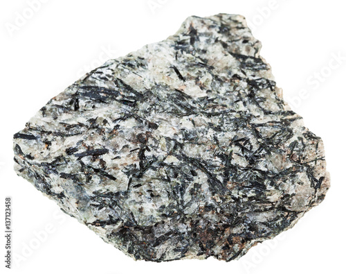 specimen of lujaurite stone isolated