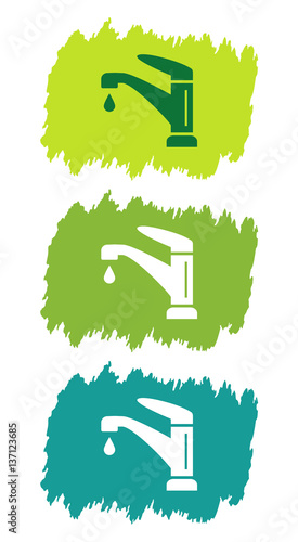 Logo consommation eau.