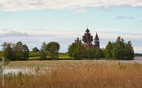 The reserve Museum Kizhi on lake Onega