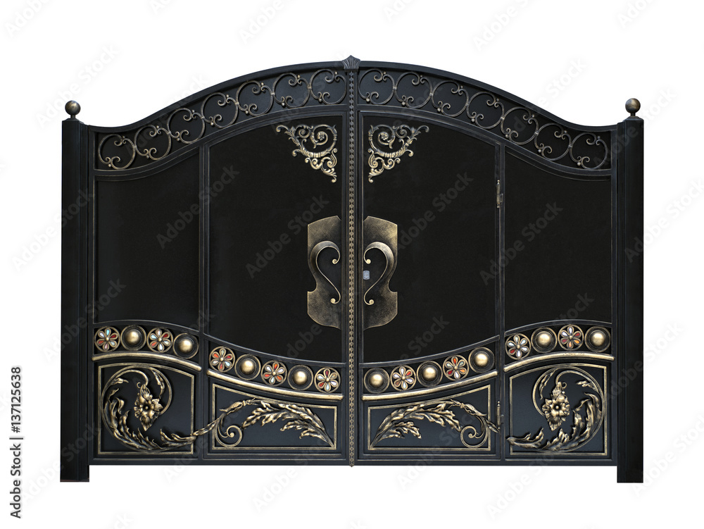 Obraz premium Strong decorative gate .