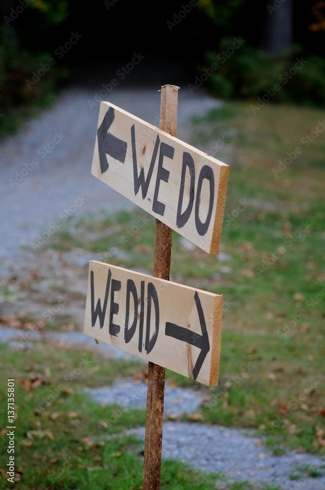 hand painted wedding sign hand painted wedding sign