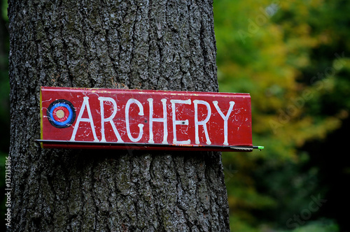 archery sign