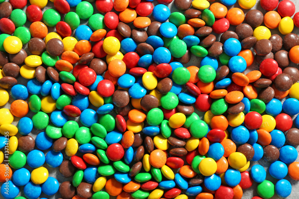 Colorful candies as background Colorful candies as background
