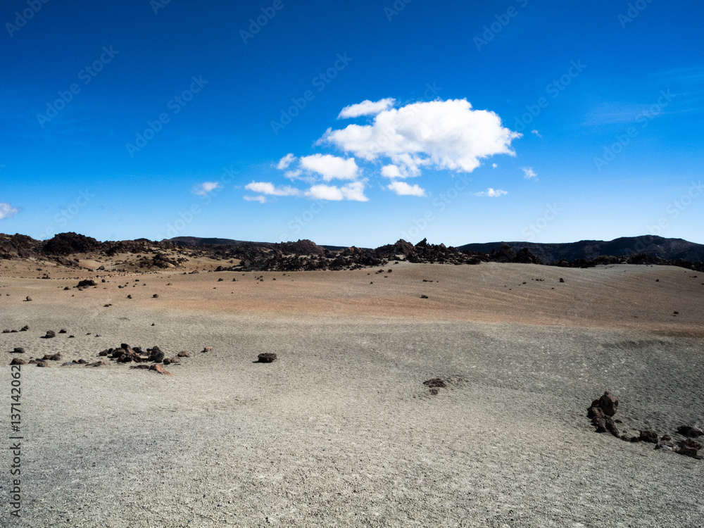Mondlandschaft im Teide Nationalpark Mondlandschaft im Teide Nationalpark