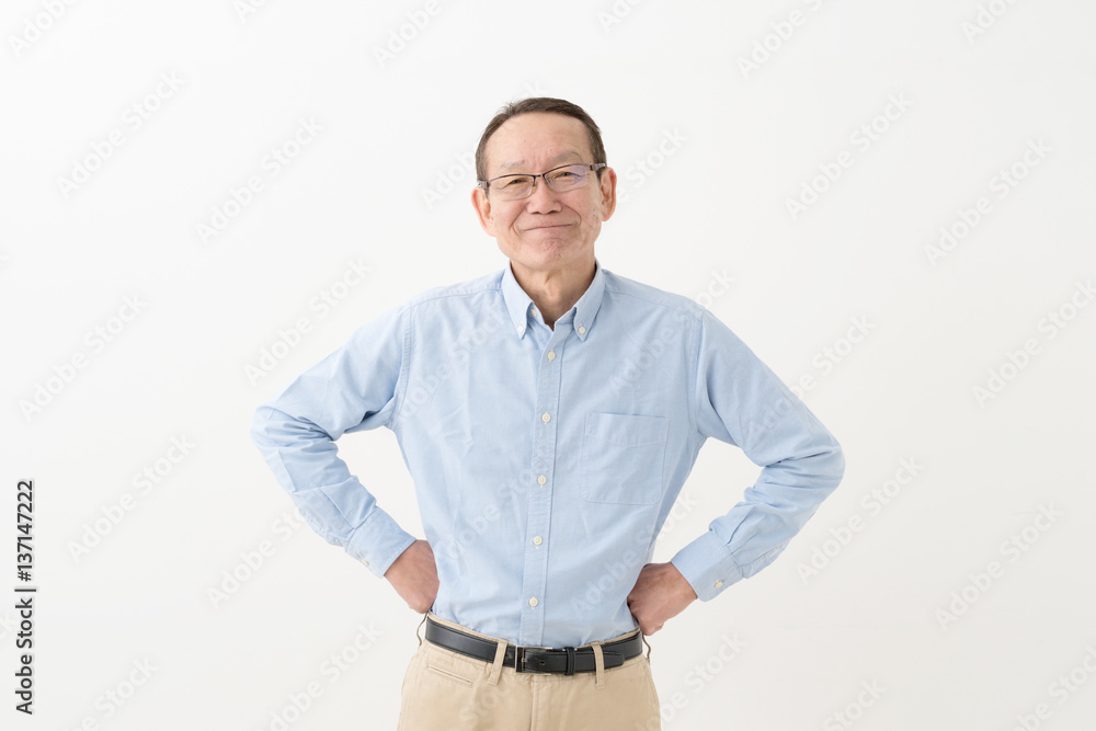 Fototapeta premium シニア男性