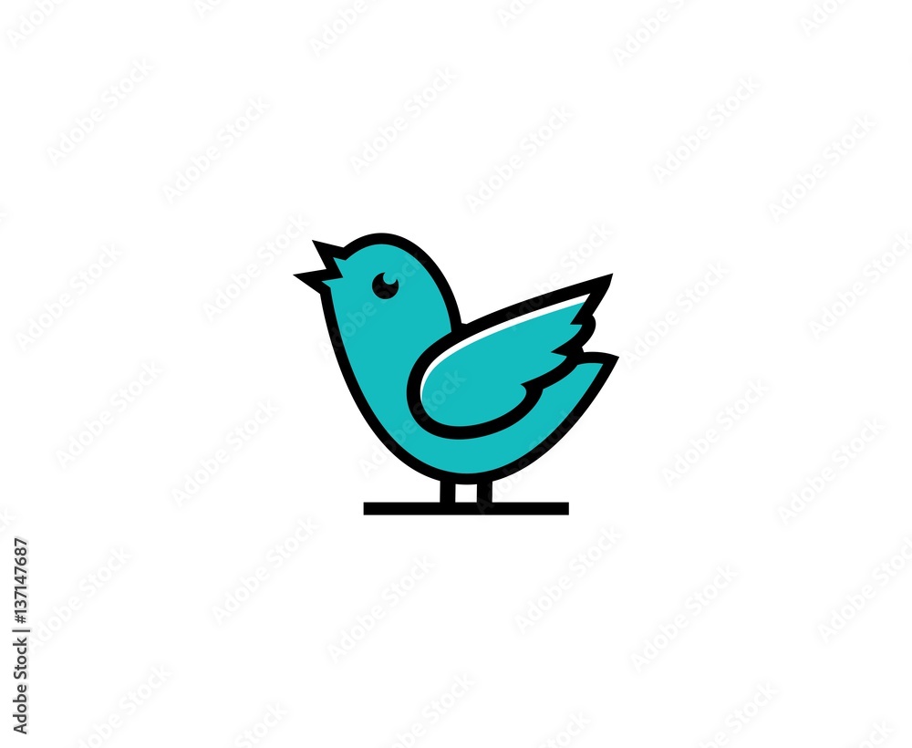 Obraz premium Bird logo
