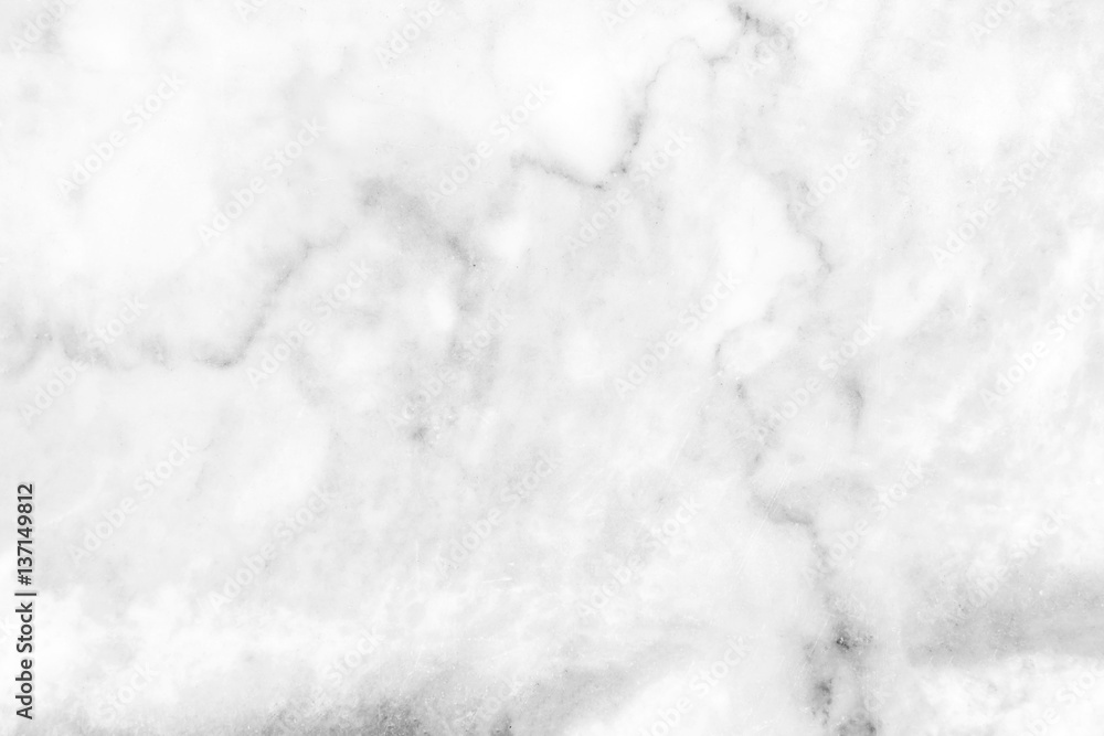 white marble texture background / gray marble texture background floor decorative stone interior stone  - obrazy, fototapety, plakaty 