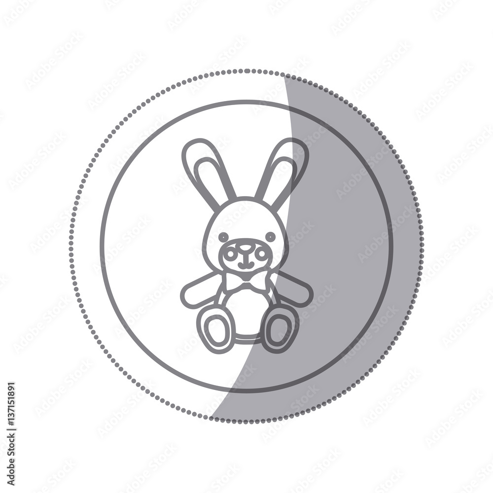 teddy rabbit baby icon image design, vector illustration teddy rabbit baby icon image design, vector illustration