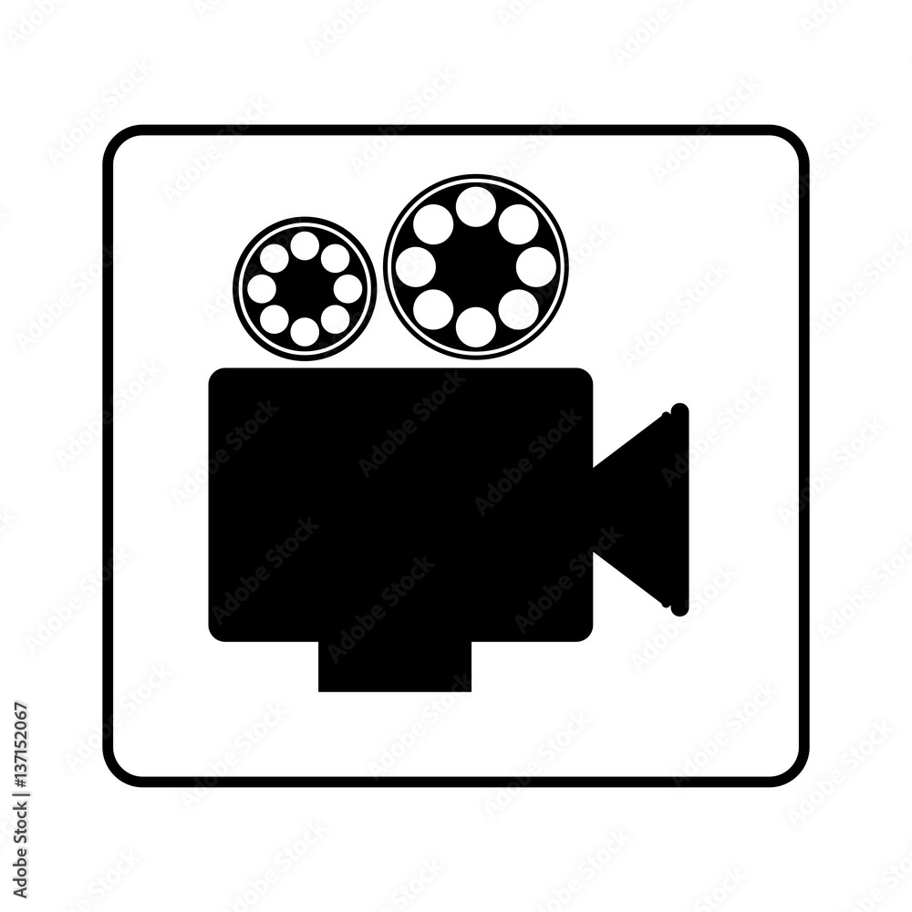 recorder short film icon image, vector illustration design recorder short film icon image, vector illustration design