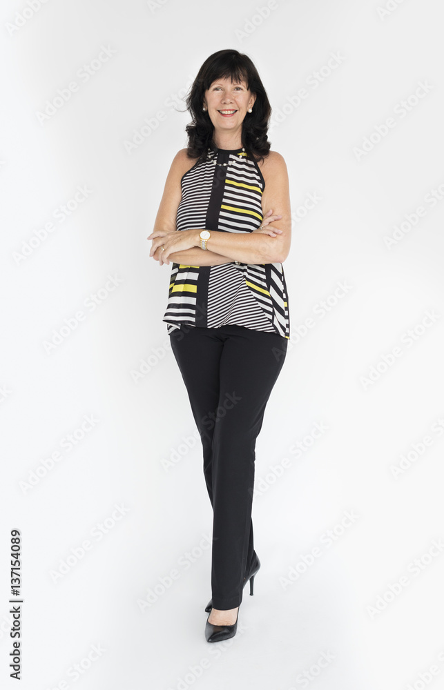 Woman Smiling Happiness Portrait Concept Woman Smiling Happiness Portrait Concept