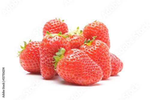 Wallpaper Mural strawberry isolated on the white background Torontodigital.ca