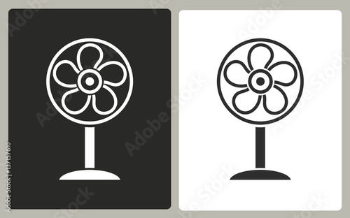 Fan - vector icon.