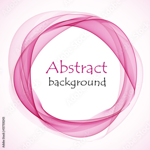 Abstract background with pink circle