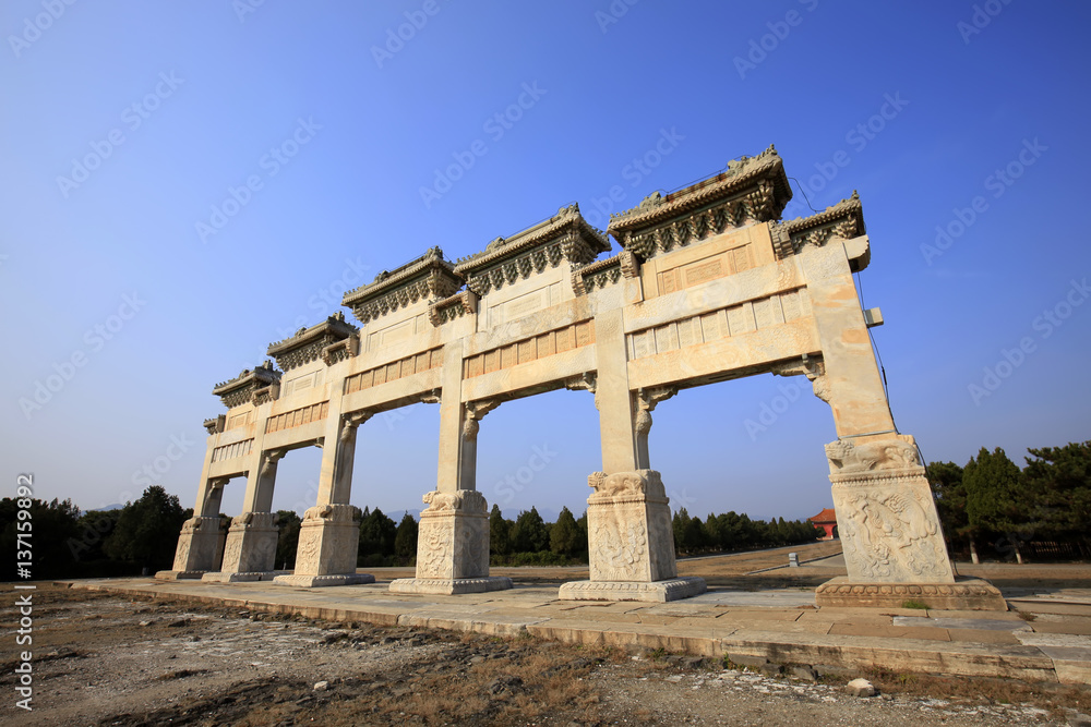 Chinese ancient stone arch