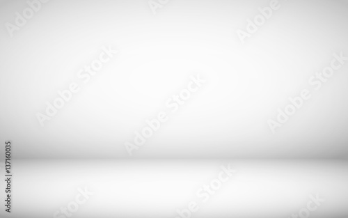 Light room with wide clean copy space. Vector illustration.