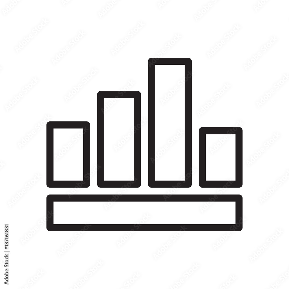 graph icon illustration graph icon illustration