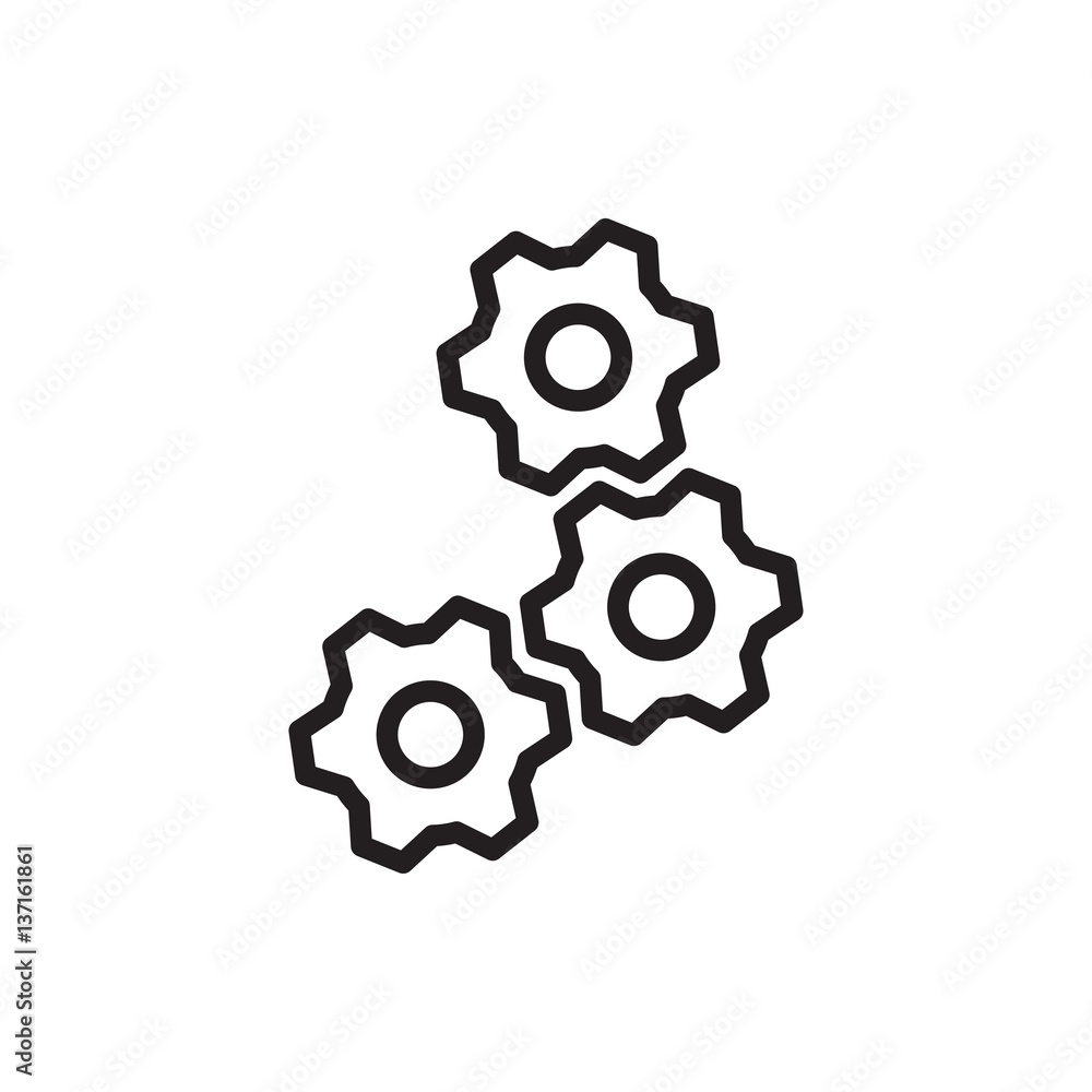 gear icon illustration gear icon illustration