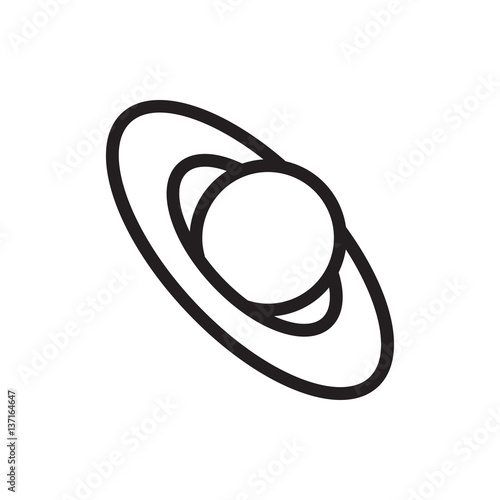 planet icon illustration