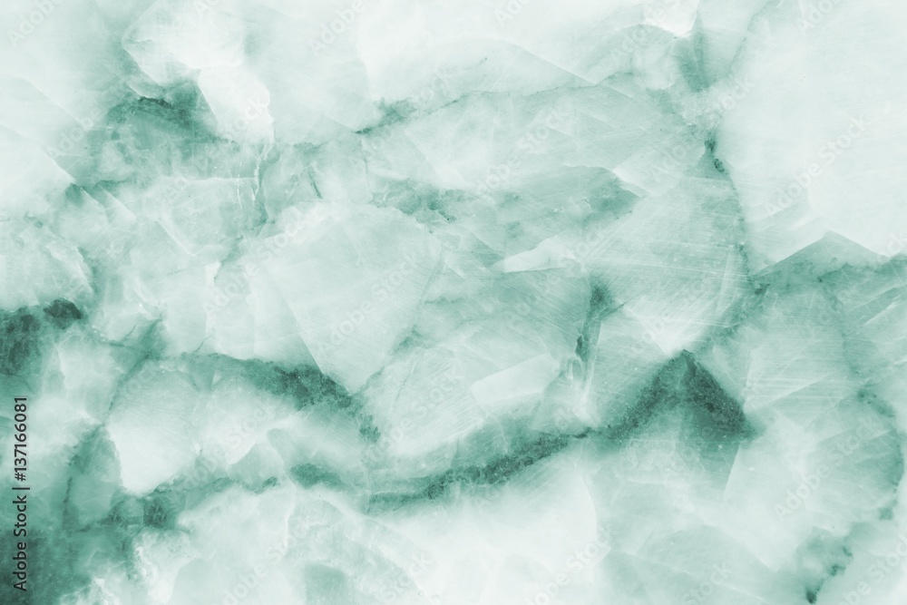 Obraz premium Green marble pattern texture abstract background / texture surface of marble stone from nature / can be used for background or wallpaper
