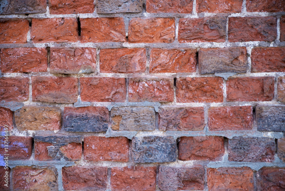Fototapeta premium texture of old brick wall
