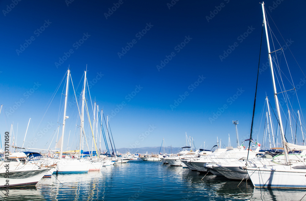 Fototapeta premium Im Yachthafen I