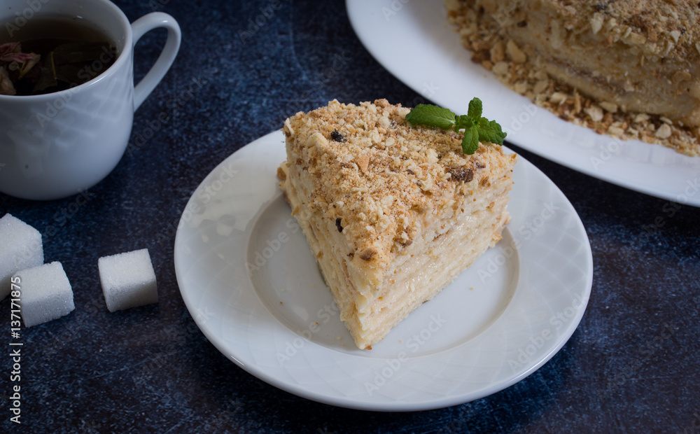 A piece of cake napoleon homemade A piece of cake napoleon homemade