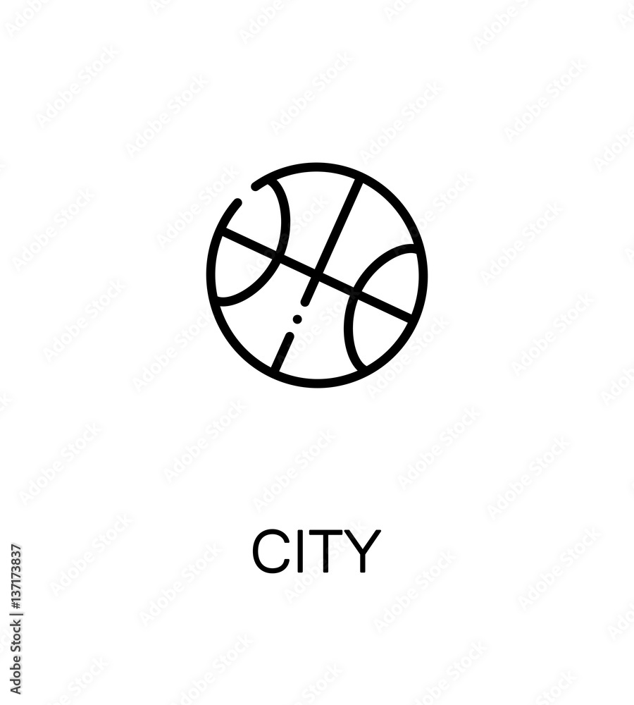 City flat icon City flat icon