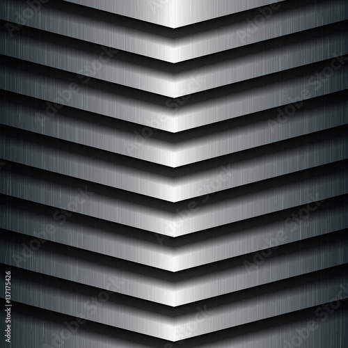 Metal texture background. Stainless steel. Vector illustration