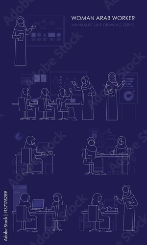 arab women worker